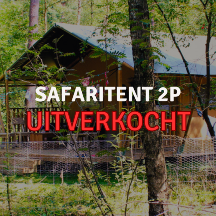Safaritent (2 personen)